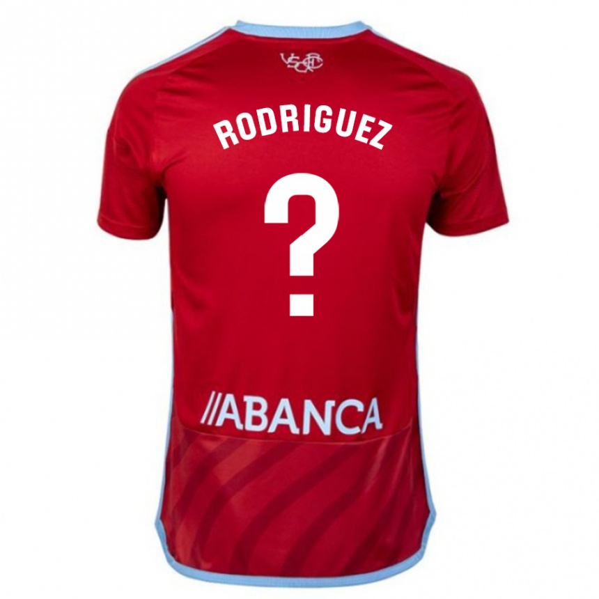 Vaikiškas Manu Rodríguez #0 Raudona Išvykos Marškinėliai 2023/24 T-Shirt