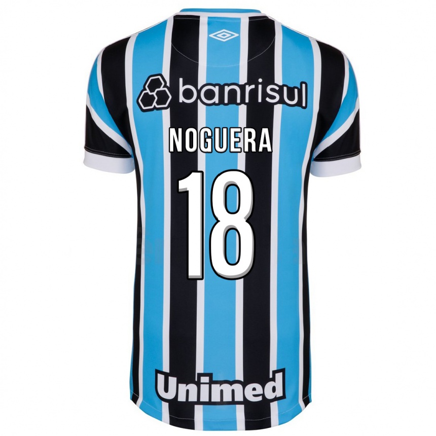 Vyrai Freddy Noguera #18 Mėlyna Namų Marškinėliai 2023/24 T-Shirt