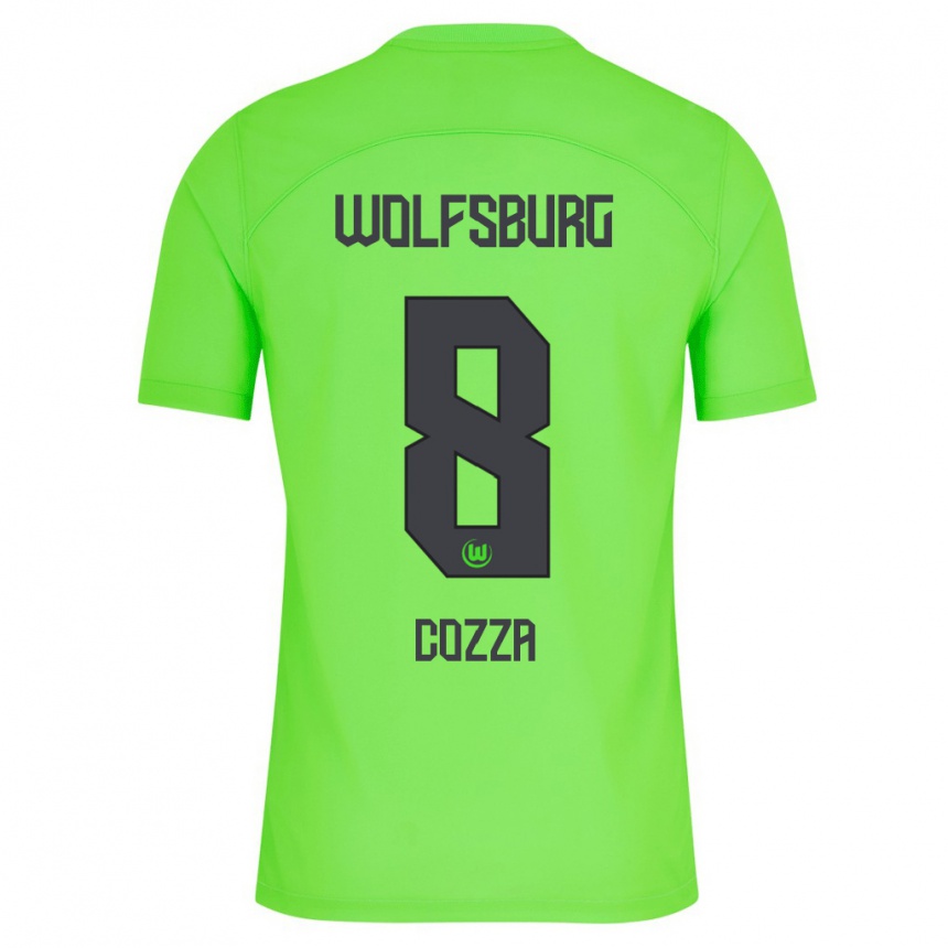 Vyrai Nicolas Cozza #8 Žalias Namų Marškinėliai 2023/24 T-Shirt