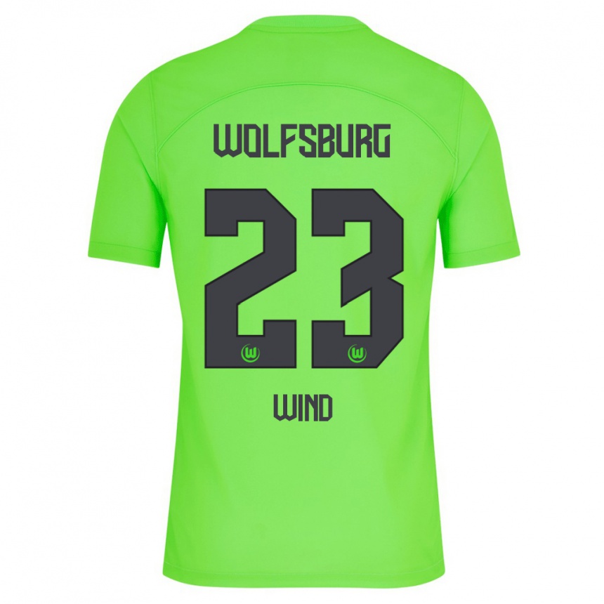 Vyrai Jonas Wind #23 Žalias Namų Marškinėliai 2023/24 T-Shirt