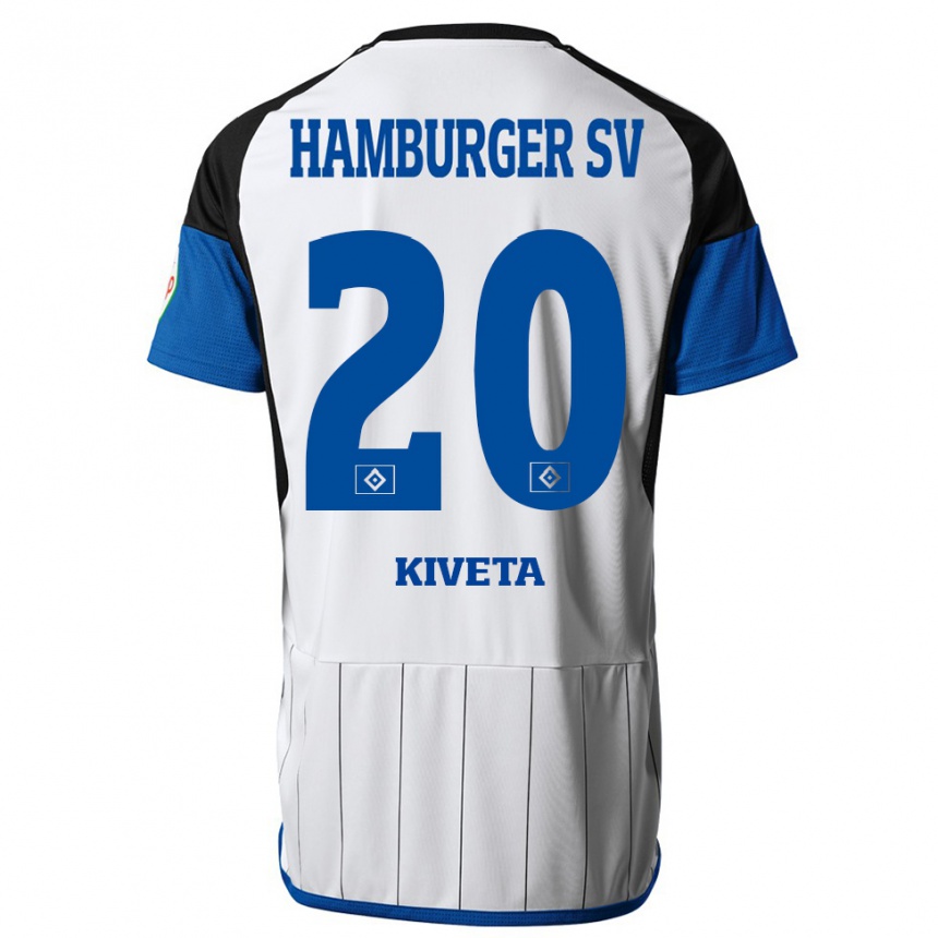 Vyrai Glory Kiveta #20 Baltas Namų Marškinėliai 2023/24 T-Shirt