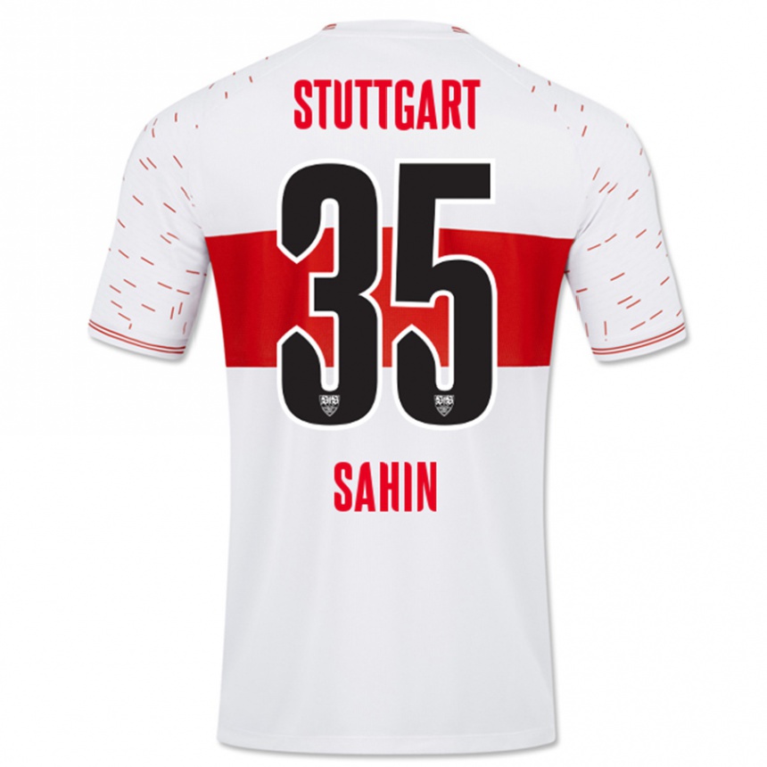 Vyrai Mehmet Sahin #35 Baltas Namų Marškinėliai 2023/24 T-Shirt