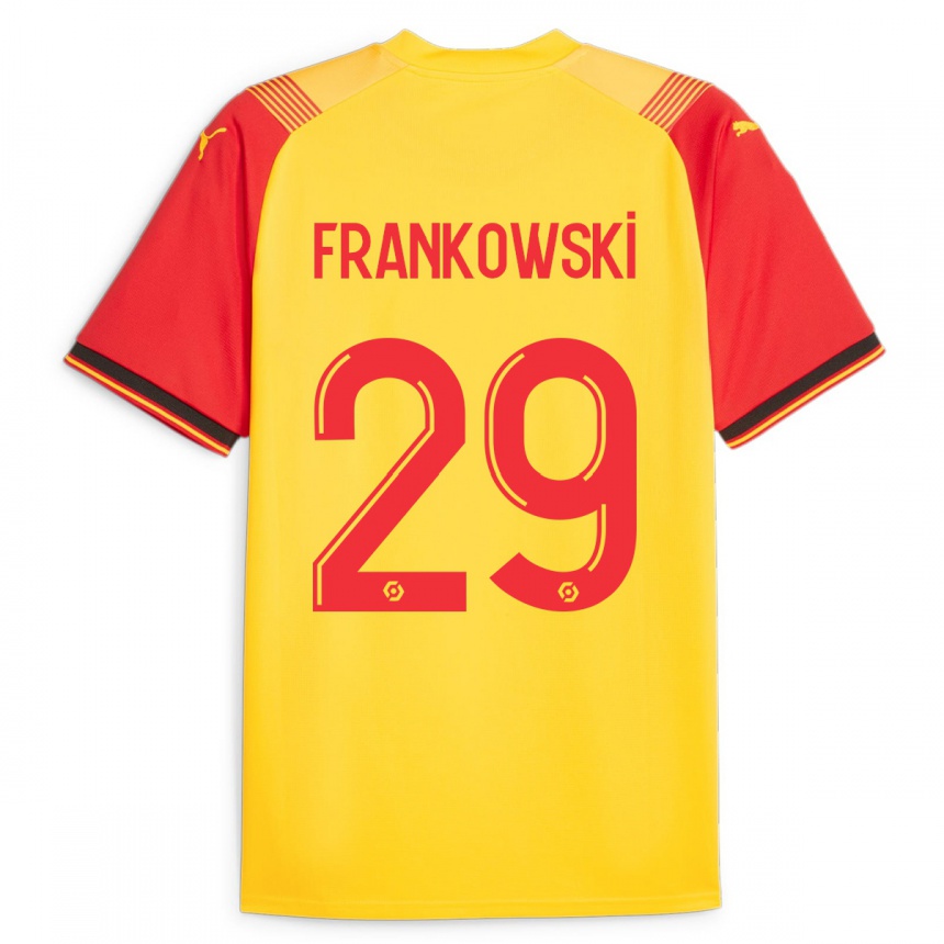 Vyrai Przemyslaw Frankowski #29 Geltona Namų Marškinėliai 2023/24 T-Shirt