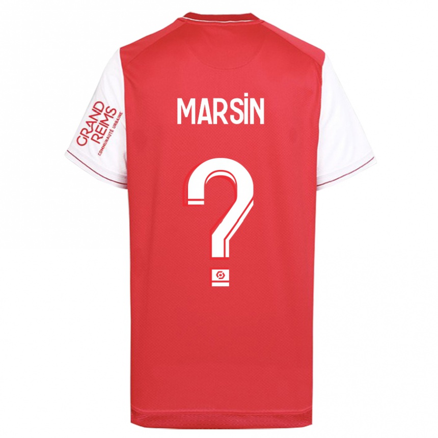 Vyrai Antonin Marsin #0 Raudona Namų Marškinėliai 2023/24 T-Shirt