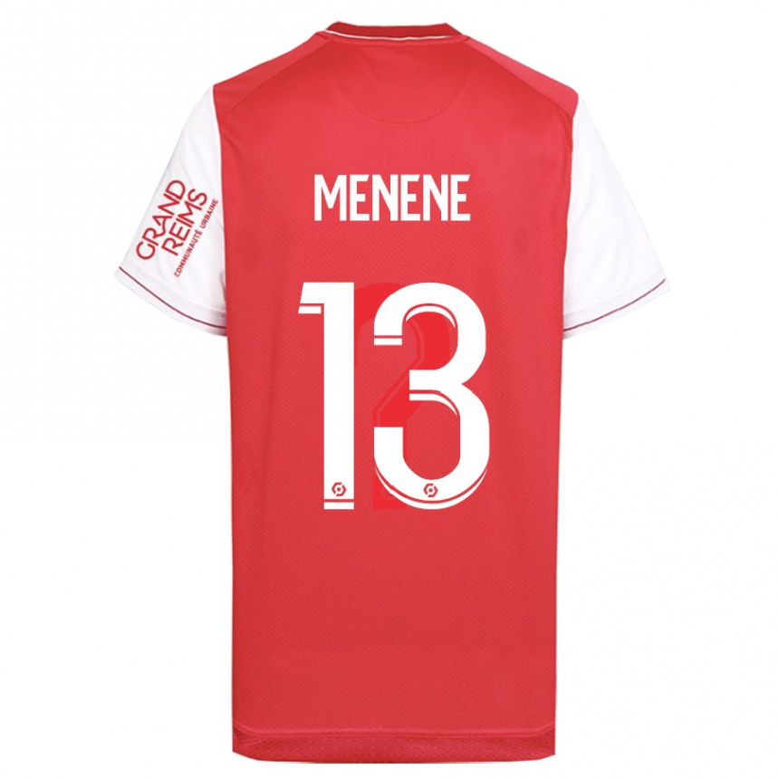 Vyrai Meyong Menene #13 Raudona Namų Marškinėliai 2023/24 T-Shirt