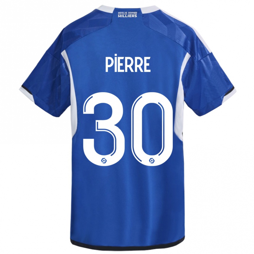 Vyrai Alexandre Pierre #30 Mėlyna Namų Marškinėliai 2023/24 T-Shirt