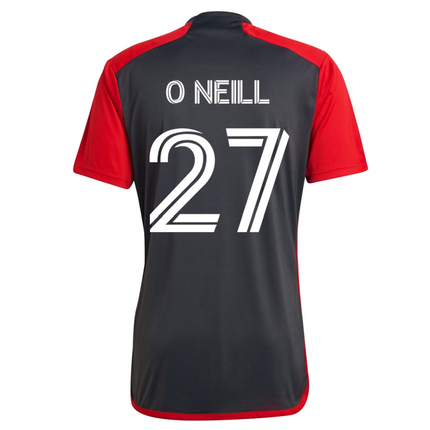 Vyrai Shane O'neill #27 Pilka Namų Marškinėliai 2023/24 T-Shirt
