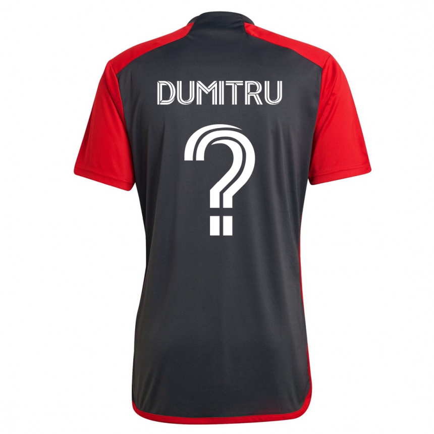 Vyrai Andrei Dumitru #0 Pilka Namų Marškinėliai 2023/24 T-Shirt