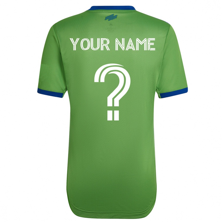 Vyrai Jūsų Vardas #0 Žalias Namų Marškinėliai 2023/24 T-Shirt