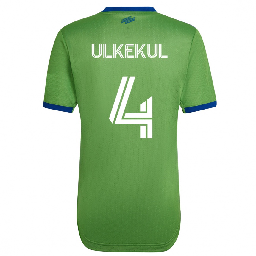 Vyrai Jodi Ulkekul #4 Žalias Namų Marškinėliai 2023/24 T-Shirt
