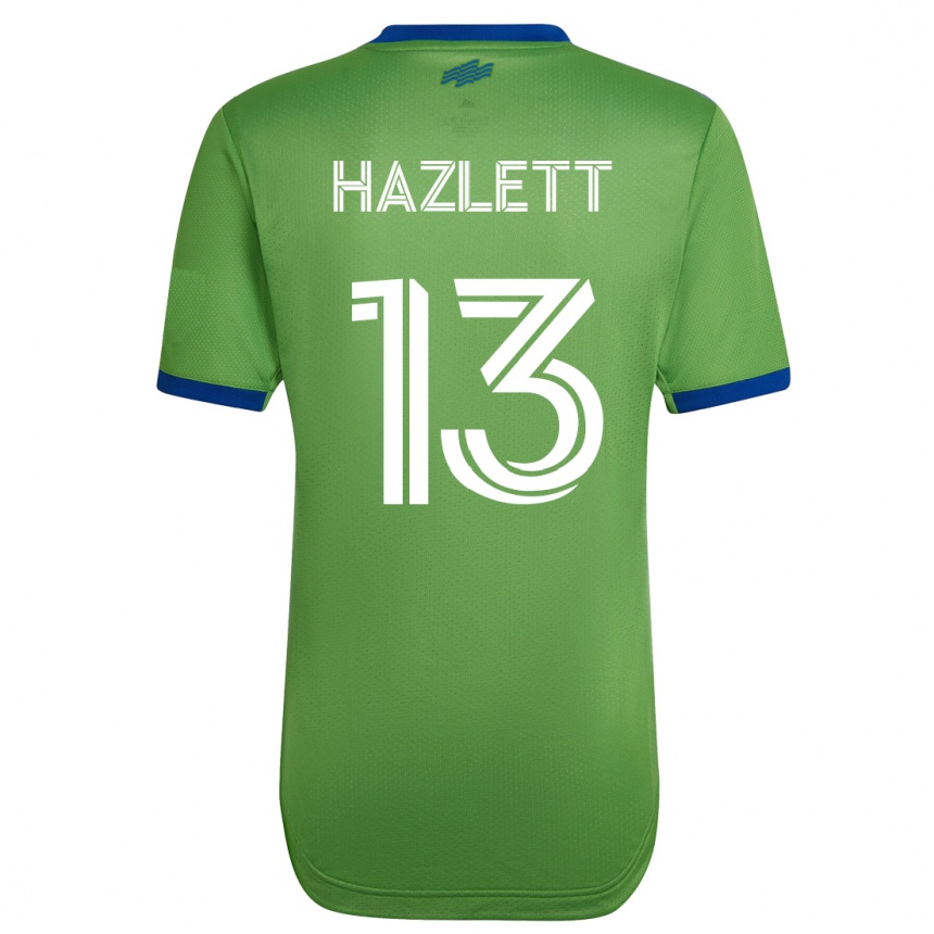 Vyrai Kimberly Hazlett #13 Žalias Namų Marškinėliai 2023/24 T-Shirt