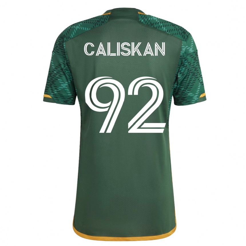Vyrai Noel Caliskan #92 Žalias Namų Marškinėliai 2023/24 T-Shirt
