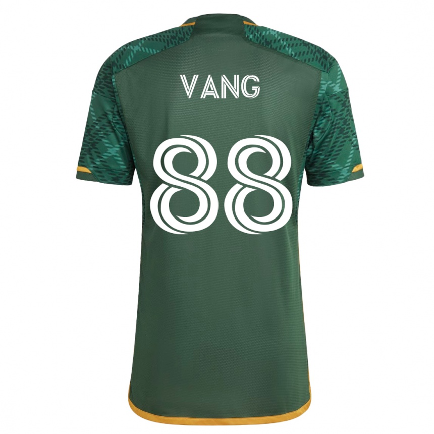 Vyrai Michael Vang #88 Žalias Namų Marškinėliai 2023/24 T-Shirt