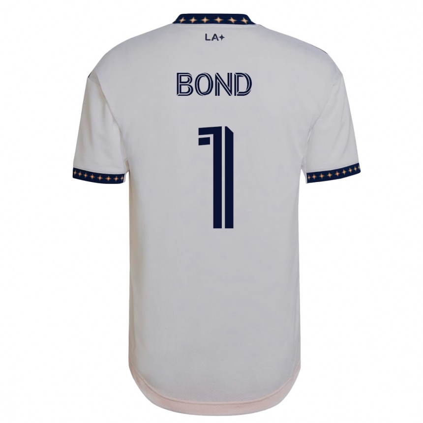 Vyrai Jonathan Bond #1 Baltas Namų Marškinėliai 2023/24 T-Shirt