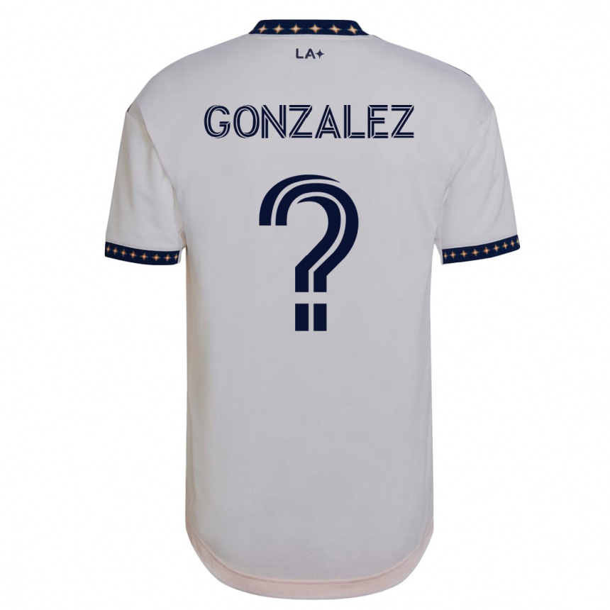 Vyrai Miguel Gonzalez #0 Baltas Namų Marškinėliai 2023/24 T-Shirt