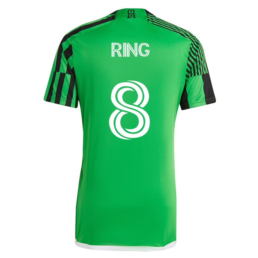 Vyrai Alexander Ring #8 Žalia Juoda Namų Marškinėliai 2023/24 T-Shirt