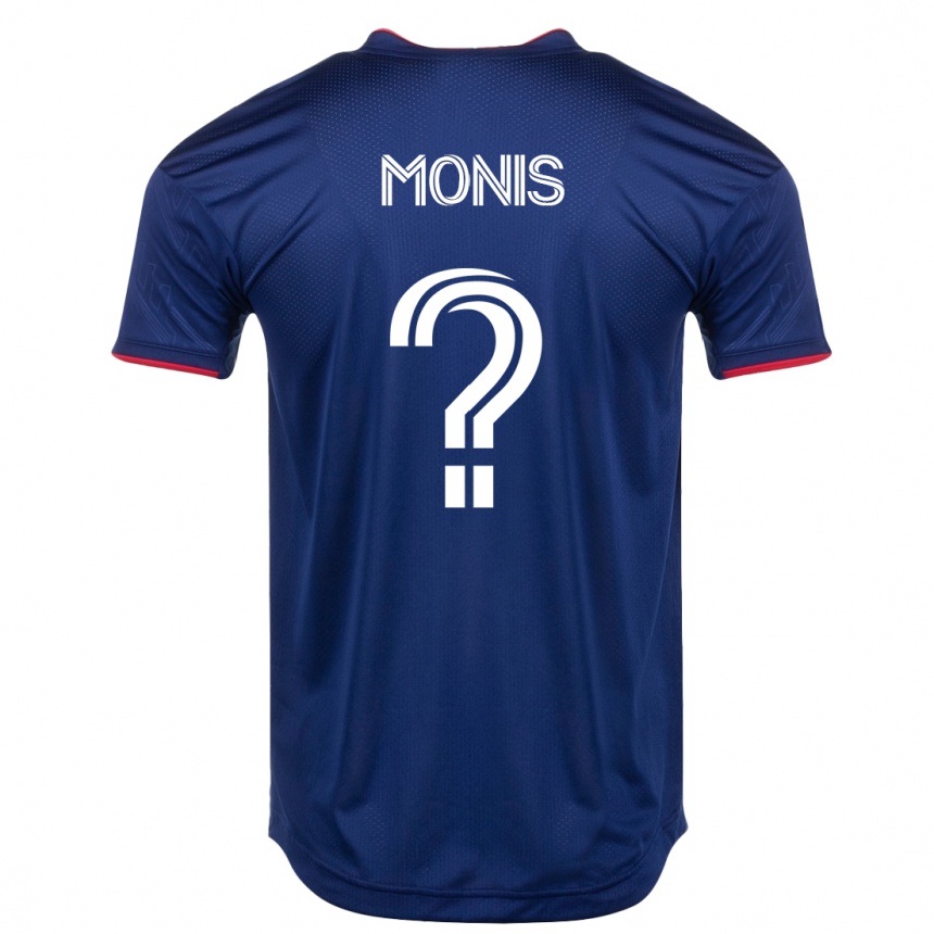 Vyrai Alex Monis #0 Karinis Jūrų Laivynas Namų Marškinėliai 2023/24 T-Shirt