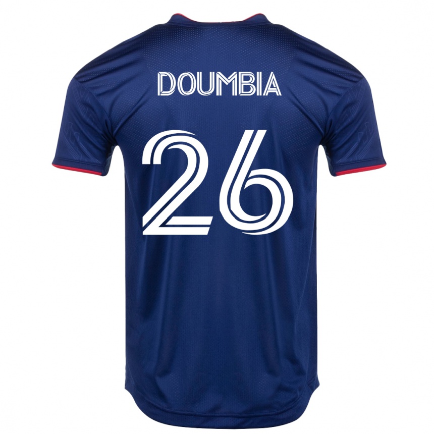 Vyrai Ousmane Doumbia #26 Karinis Jūrų Laivynas Namų Marškinėliai 2023/24 T-Shirt