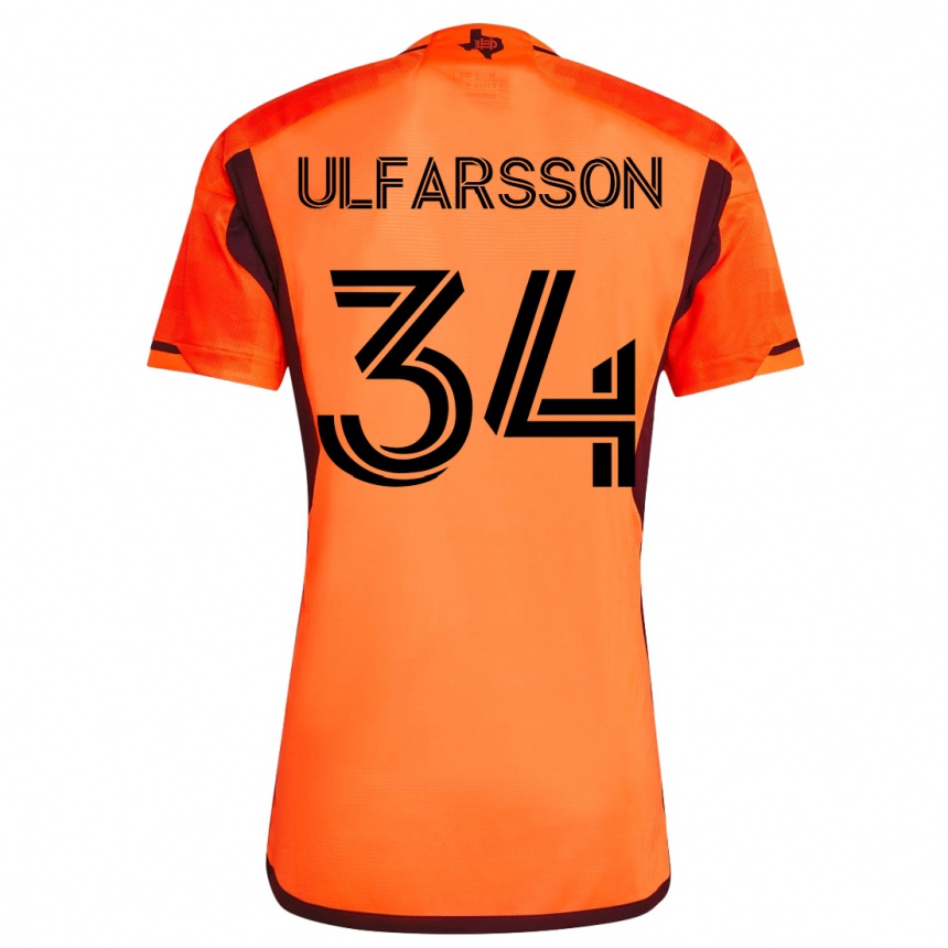 Vyrai Thor Úlfarsson #34 Oranžinė Namų Marškinėliai 2023/24 T-Shirt