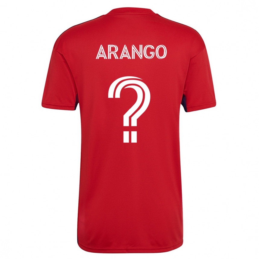 Vyrai Nicolas Arango #0 Raudona Namų Marškinėliai 2023/24 T-Shirt