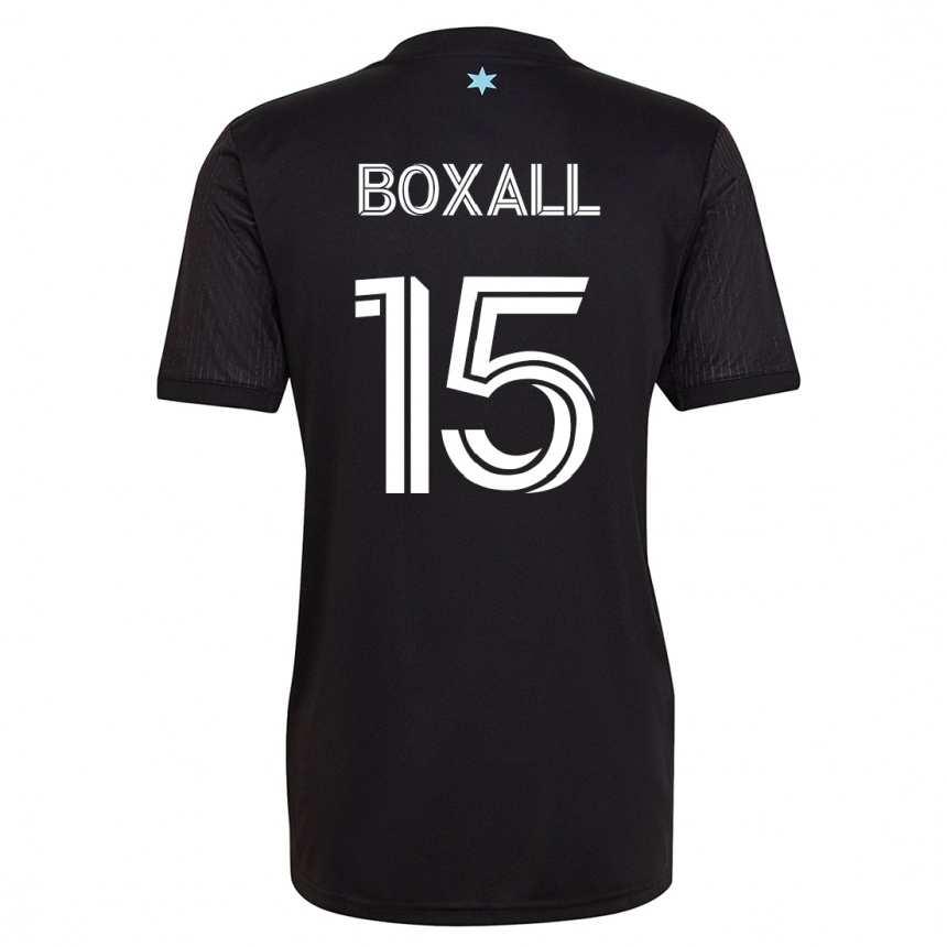 Vyrai Michael Boxall #15 Juoda Namų Marškinėliai 2023/24 T-Shirt