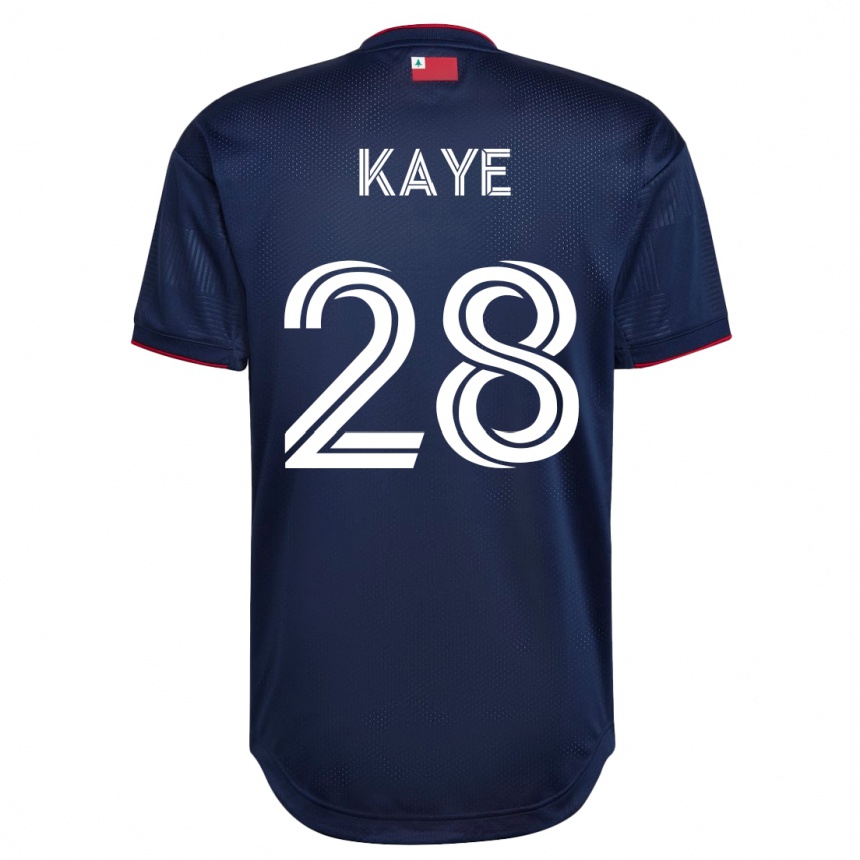Vyrai Mark-Anthony Kaye #28 Karinis Jūrų Laivynas Namų Marškinėliai 2023/24 T-Shirt