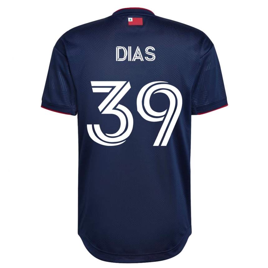 Vyrai Marcos Dias #39 Karinis Jūrų Laivynas Namų Marškinėliai 2023/24 T-Shirt