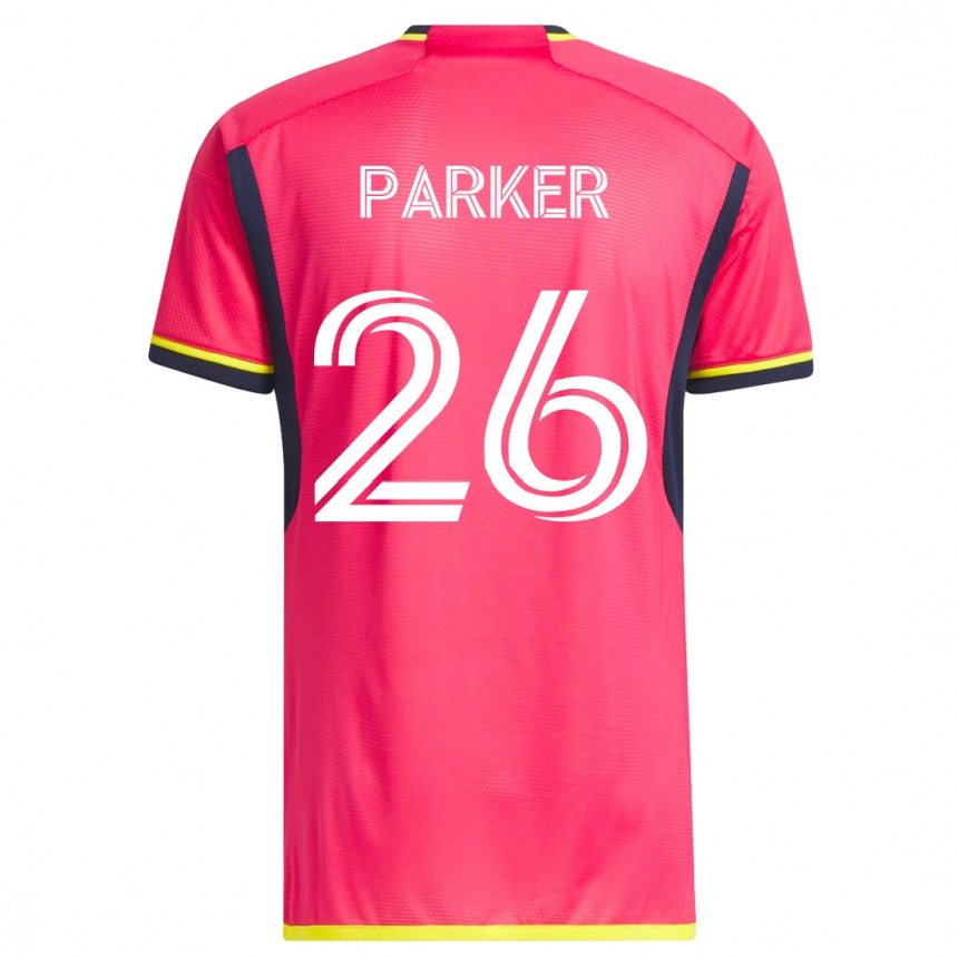 Vyrai Tim Parker #26 Rožinis Namų Marškinėliai 2023/24 T-Shirt