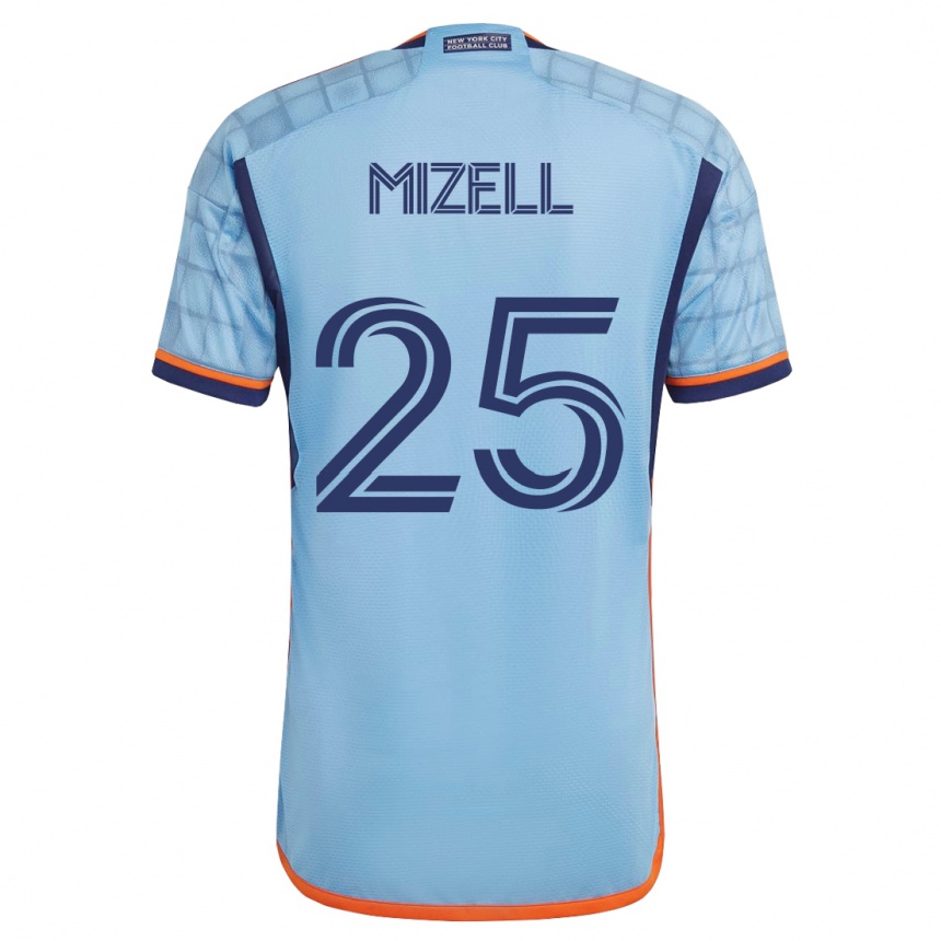Vyrai Cody Mizell #25 Mėlyna Namų Marškinėliai 2023/24 T-Shirt