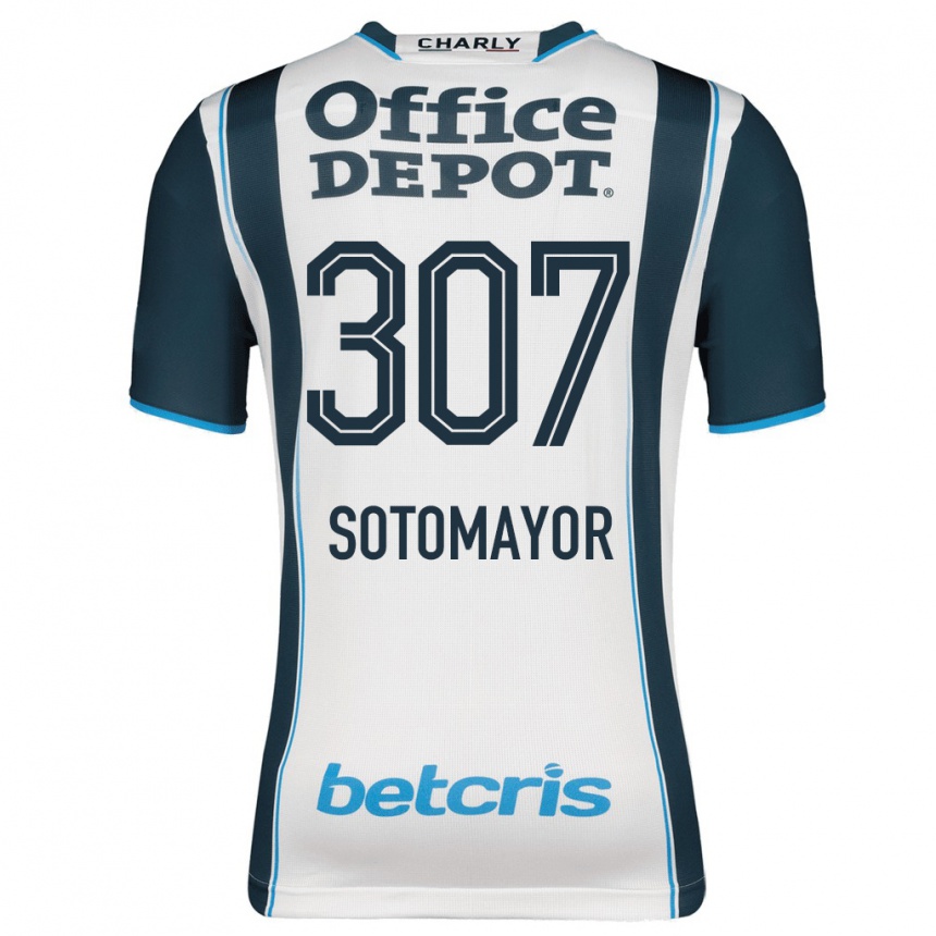Vyrai Jacob Sotomayor #307 Karinis Jūrų Laivynas Namų Marškinėliai 2023/24 T-Shirt