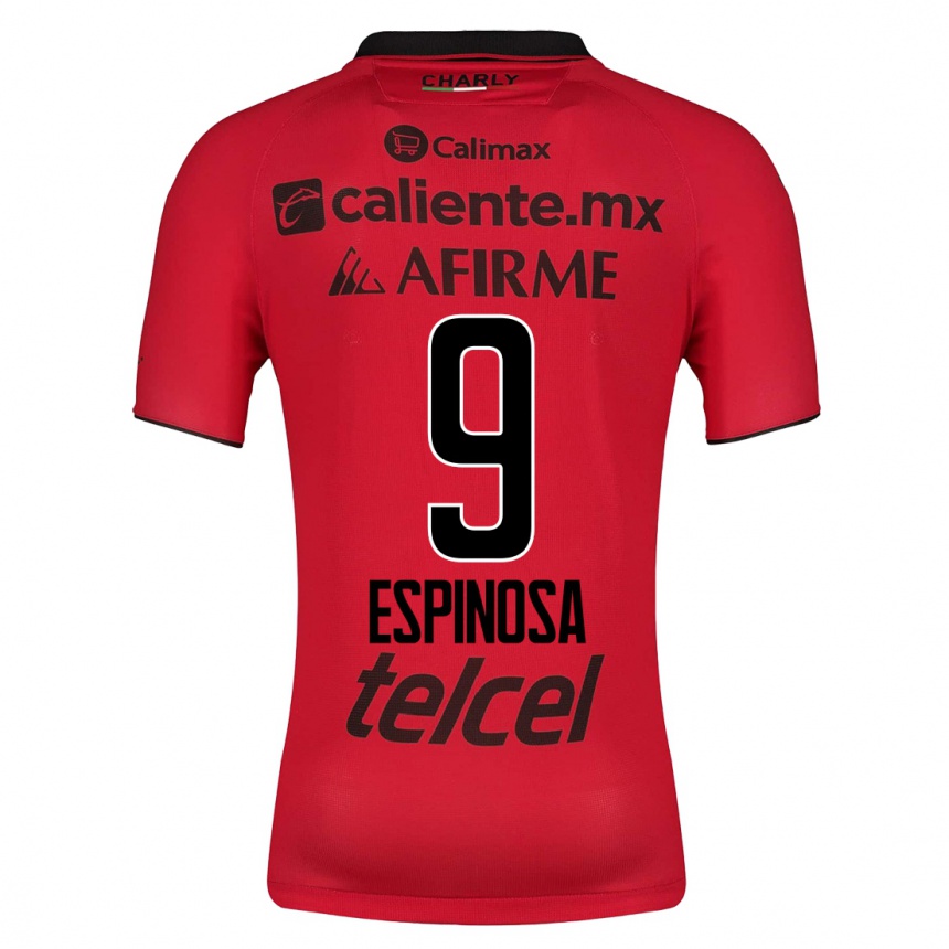 Vyrai Daniela Espinosa #9 Raudona Namų Marškinėliai 2023/24 T-Shirt