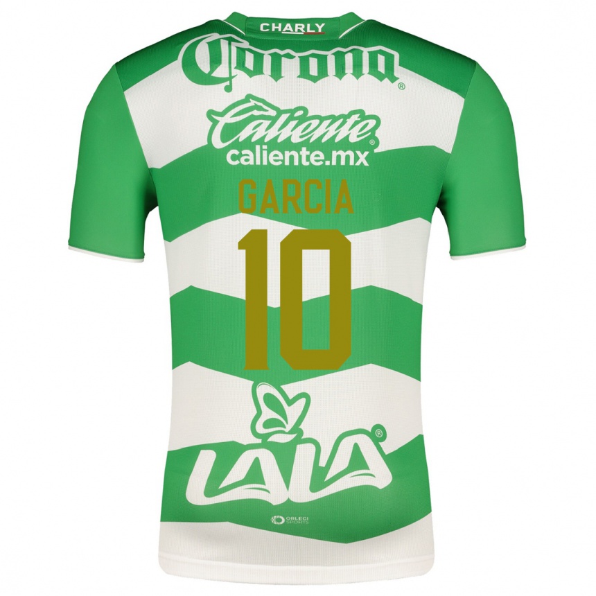Vyrai Daniela Garcia #10 Žalias Namų Marškinėliai 2023/24 T-Shirt