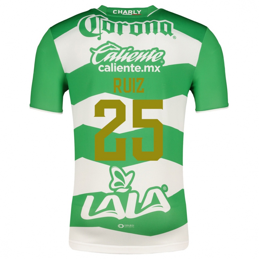 Vyrai Michel Ruiz #25 Žalias Namų Marškinėliai 2023/24 T-Shirt