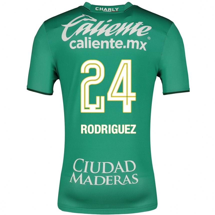Vyrai Osvaldo Rodríguez #24 Žalias Namų Marškinėliai 2023/24 T-Shirt