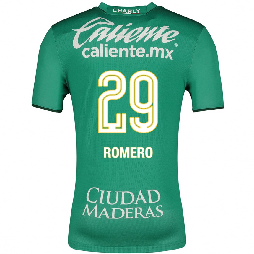 Vyrai Lucas Romero #29 Žalias Namų Marškinėliai 2023/24 T-Shirt