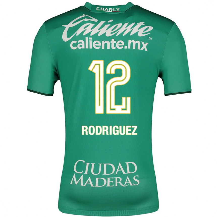 Vyrai Lixy Rodríguez #12 Žalias Namų Marškinėliai 2023/24 T-Shirt