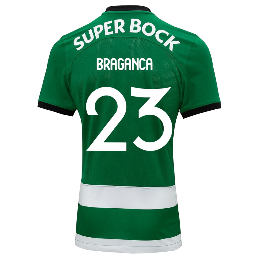 Vyrai Daniel Bragança #23 Žalias Namų Marškinėliai 2023/24 T-Shirt