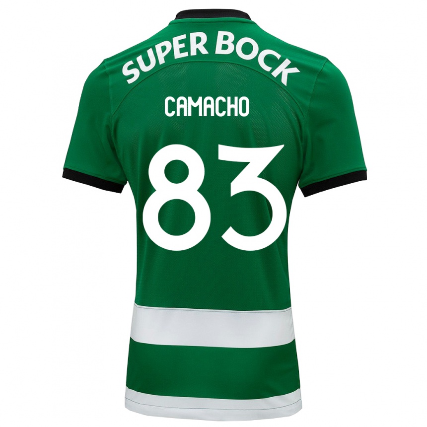 Vyrai Rafael Camacho #83 Žalias Namų Marškinėliai 2023/24 T-Shirt