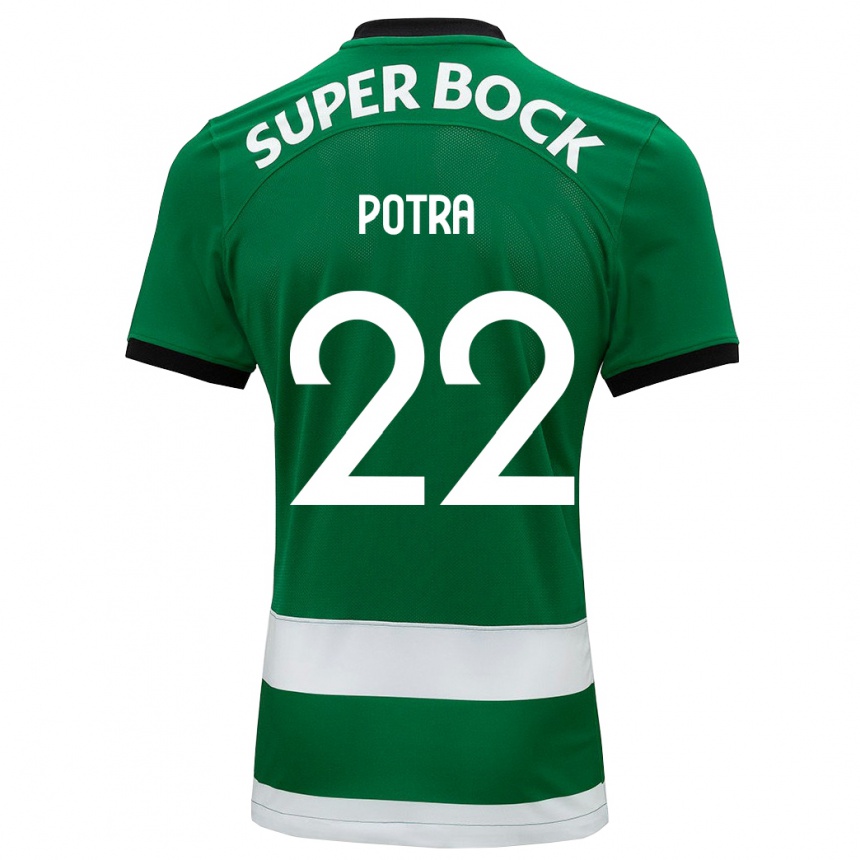 Vyrai Catarina Sofia Branco Potra #22 Žalias Namų Marškinėliai 2023/24 T-Shirt