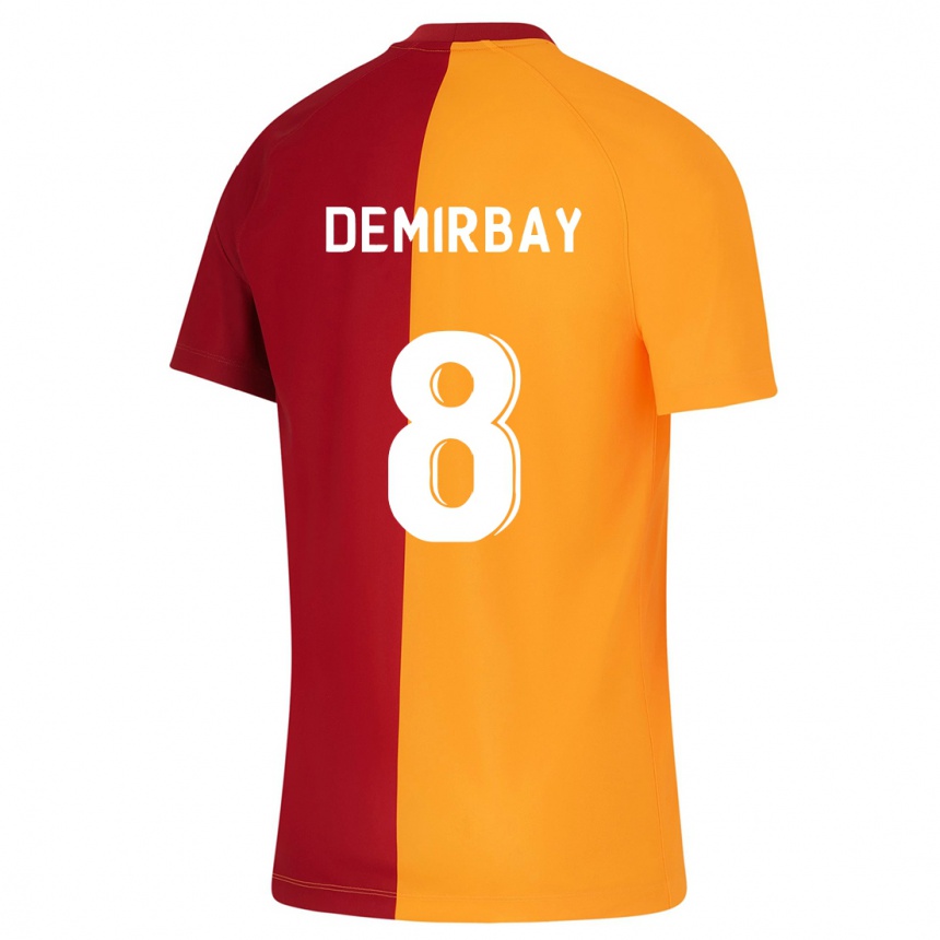 Vyrai Kerem Demirbay #8 Oranžinė Namų Marškinėliai 2023/24 T-Shirt