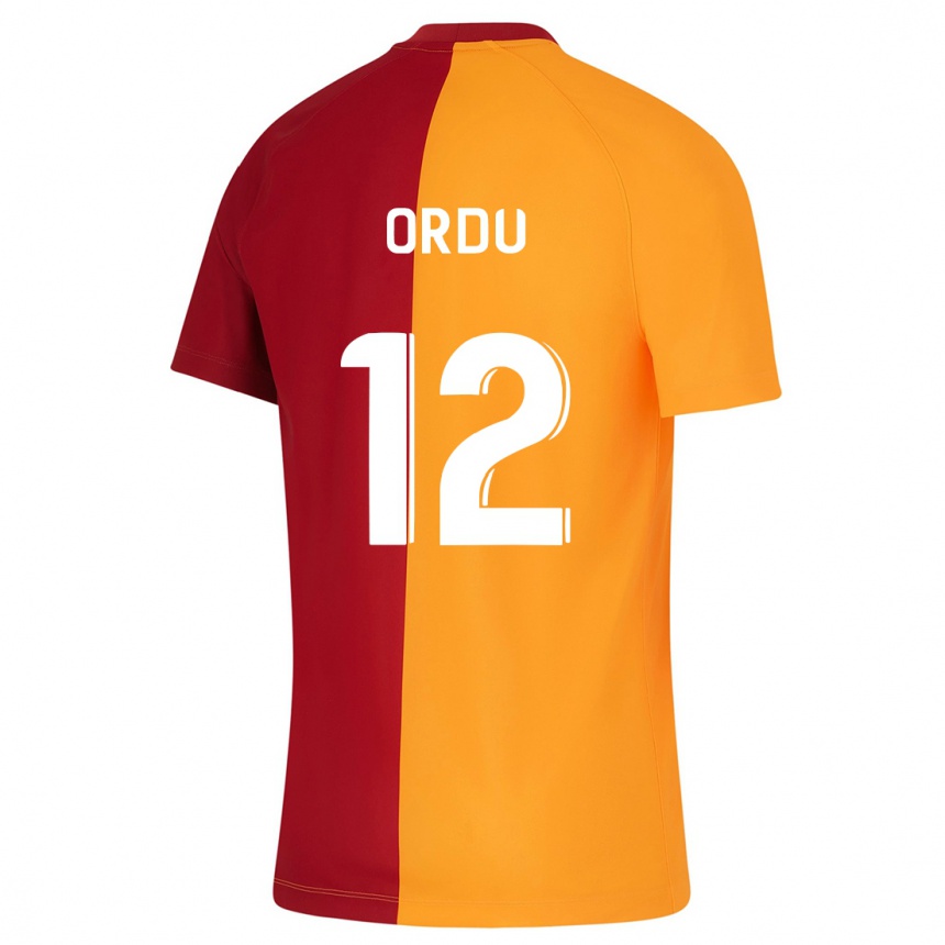 Vyrai Atakan Ordu #12 Oranžinė Namų Marškinėliai 2023/24 T-Shirt