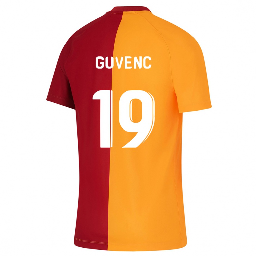 Vyrai Günay Güvenç #19 Oranžinė Namų Marškinėliai 2023/24 T-Shirt