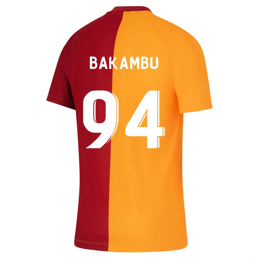 Vyrai Cedric Bakambu #94 Oranžinė Namų Marškinėliai 2023/24 T-Shirt