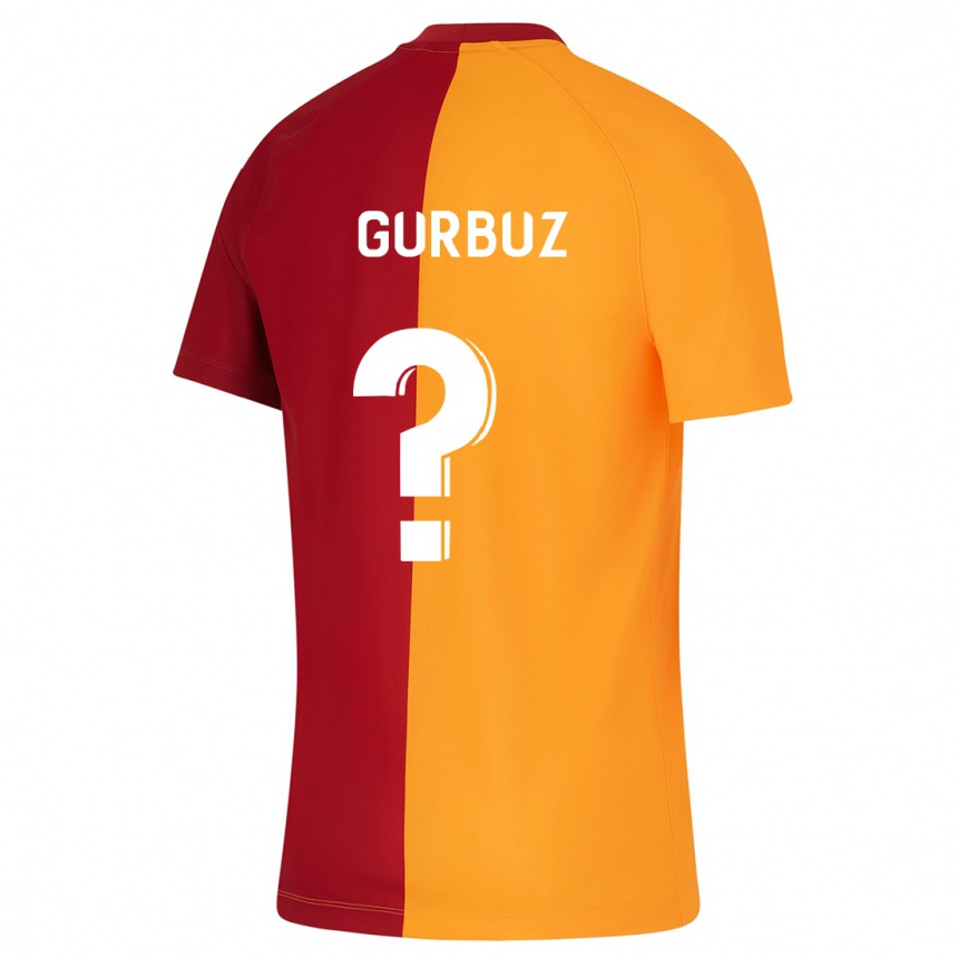 Vyrai Inanc Gürbüz #0 Oranžinė Namų Marškinėliai 2023/24 T-Shirt