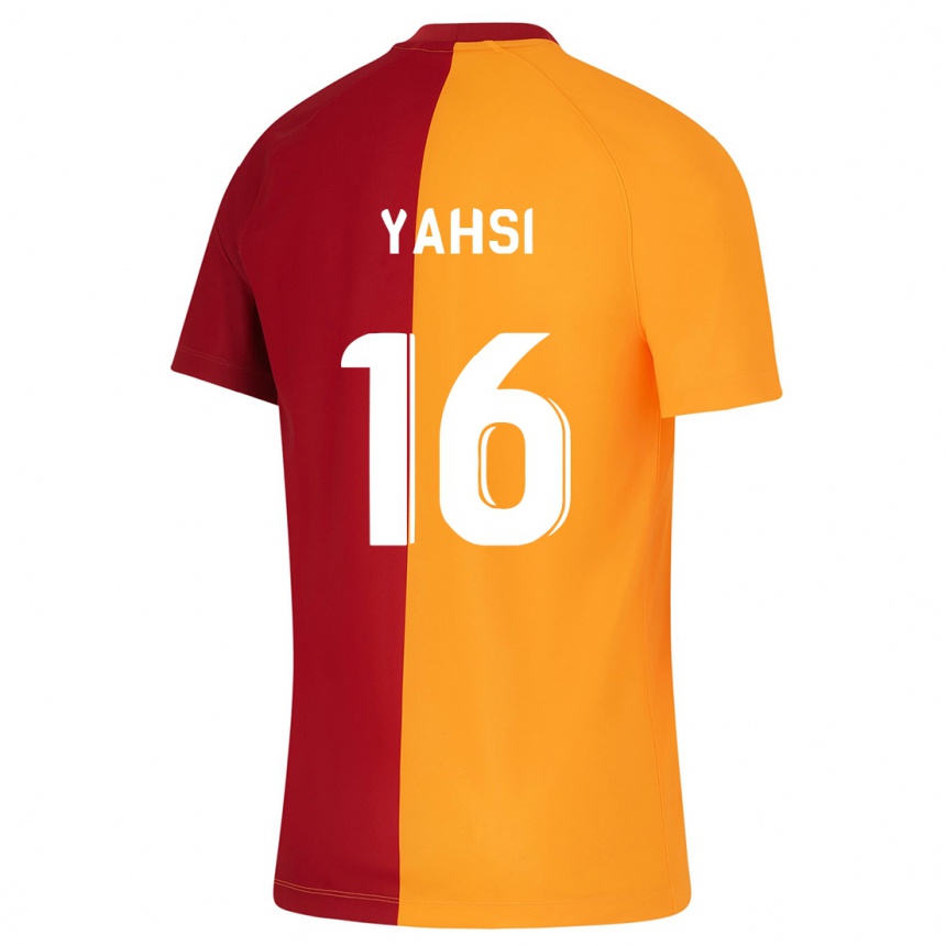 Vyrai Ismail Yahsi #16 Oranžinė Namų Marškinėliai 2023/24 T-Shirt