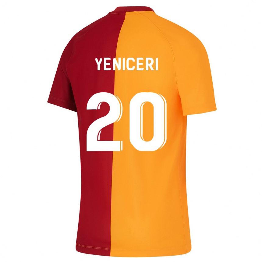 Vyrai Berna Yeniçeri #20 Oranžinė Namų Marškinėliai 2023/24 T-Shirt