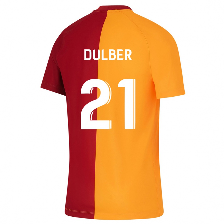 Vyrai Didem Dülber #21 Oranžinė Namų Marškinėliai 2023/24 T-Shirt