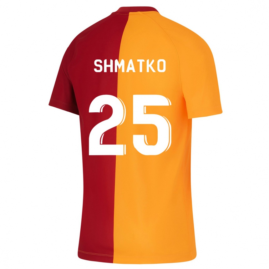 Vyrai Lyubov Shmatko #25 Oranžinė Namų Marškinėliai 2023/24 T-Shirt