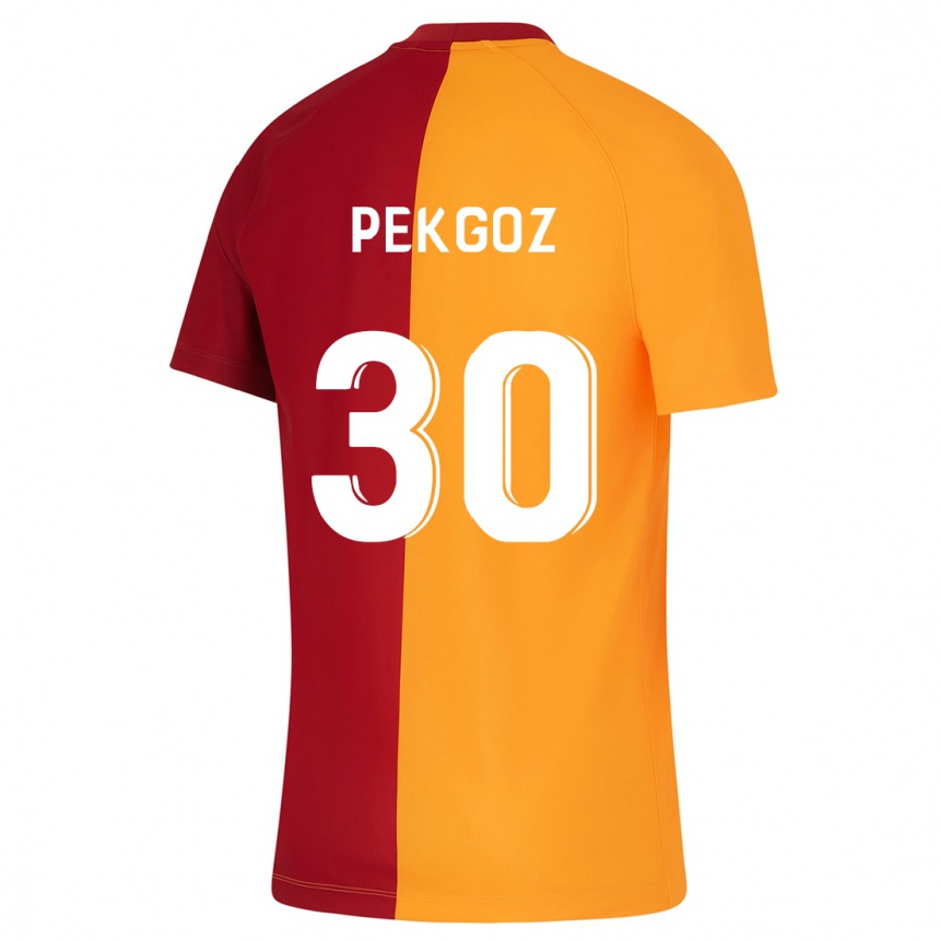 Vyrai Berra Pekgöz #30 Oranžinė Namų Marškinėliai 2023/24 T-Shirt