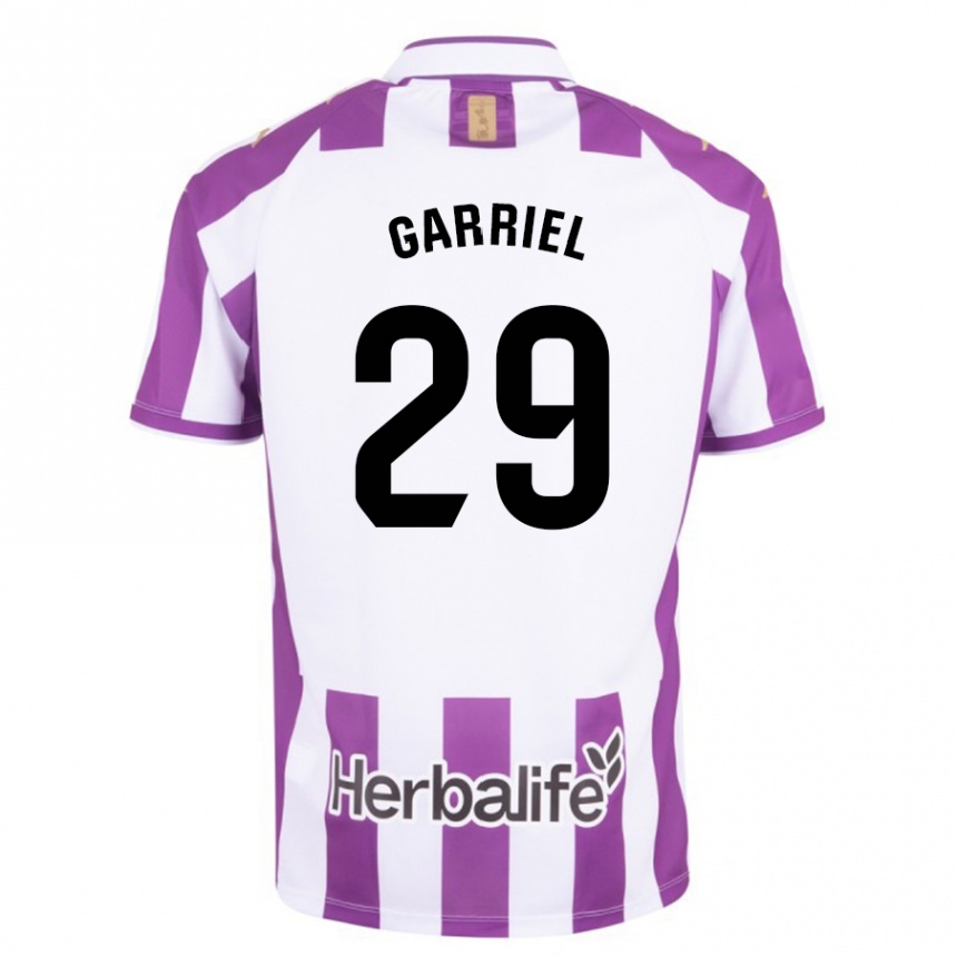 Vyrai Iván Garriel #29 Violetinė Spalva Namų Marškinėliai 2023/24 T-Shirt